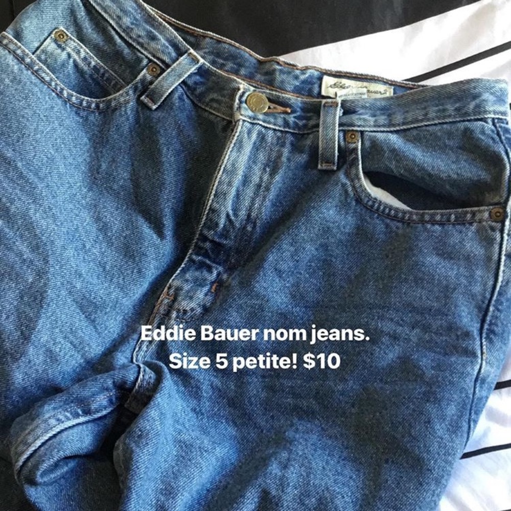 Vintage Eddie Bauer mom jeans!